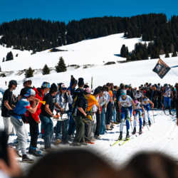 CHAMPIONNATS DE FRANCE DES CLUBS,LES SAISIES, FRANCE - APRIL 5: LAFRASSE Eline April 5, 2026 in LES SAISIES, France. (Photo by Rodriguez Alexis / @Aleiks_photo)