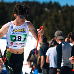 CHAMPIONNATS DE FRANCE DES CLUBS,LES SAISIES, FRANCE - APRIL 5: ANDREIS Malo April 5, 2026 in LES SAISIES, France. (Photo by Rodriguez Alexis / @Aleiks_photo)