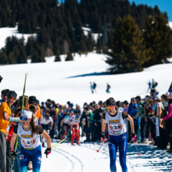 CHAMPIONNATS DE FRANCE DES CLUBS,LES SAISIES, FRANCE - APRIL 5: VALLET Lorelai April 5, 2026 in LES SAISIES, France. (Photo by Rodriguez Alexis / @Aleiks_photo)
