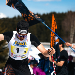 CHAMPIONNATS DE FRANCE DES CLUBS,LES SAISIES, FRANCE - APRIL 5: PERRILLAT COLLOMB Mario April 5, 2026 in LES SAISIES, France. (Photo by Rodriguez Alexis / @Aleiks_photo)