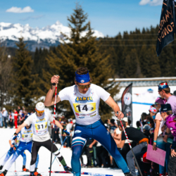 CHAMPIONNATS DE FRANCE DES CLUBS,LES SAISIES, FRANCE - APRIL 5: CALANDRY Johan April 5, 2026 in LES SAISIES, France. (Photo by Rodriguez Alexis / @Aleiks_photo)