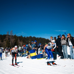 CHAMPIONNATS DE FRANCE DES CLUBS,LES SAISIES, FRANCE - APRIL 5: POITEVIN Gabrielle April 5, 2026 in LES SAISIES, France. (Photo by Rodriguez Alexis / @Aleiks_photo)