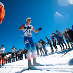 CHAMPIONNATS DE FRANCE DES CLUBS,LES SAISIES, FRANCE - APRIL 5: LATHURAZ Giulia April 5, 2026 in LES SAISIES, France. (Photo by Rodriguez Alexis / @Aleiks_photo)