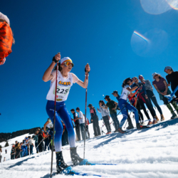 CHAMPIONNATS DE FRANCE DES CLUBS,LES SAISIES, FRANCE - APRIL 5: DUSSERRE Rose April 5, 2026 in LES SAISIES, France. (Photo by Rodriguez Alexis / @Aleiks_photo)