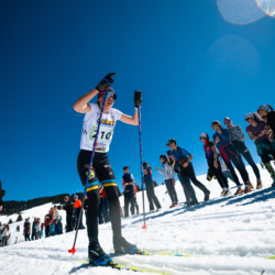 CHAMPIONNATS DE FRANCE DES CLUBS,LES SAISIES, FRANCE - APRIL 5: ARSON Augustine April 5, 2026 in LES SAISIES, France. (Photo by Rodriguez Alexis / @Aleiks_photo)
