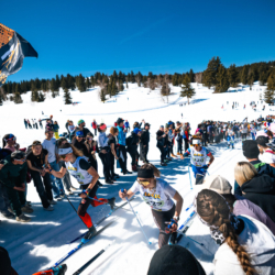 CHAMPIONNATS DE FRANCE DES CLUBS,LES SAISIES, FRANCE - APRIL 5: DUSSERRE Rose April 5, 2026 in LES SAISIES, France. (Photo by Rodriguez Alexis / @Aleiks_photo)