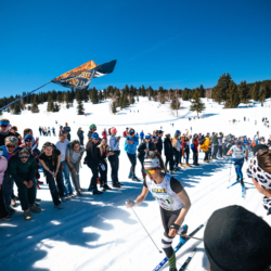CHAMPIONNATS DE FRANCE DES CLUBS,LES SAISIES, FRANCE - APRIL 5: BARREAU Salome April 5, 2026 in LES SAISIES, France. (Photo by Rodriguez Alexis / @Aleiks_photo)