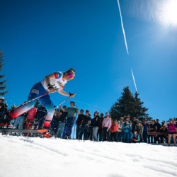 CHAMPIONNATS DE FRANCE DES CLUBS,LES SAISIES, FRANCE - APRIL 5: LAINE Eva April 5, 2026 in LES SAISIES, France. (Photo by Rodriguez Alexis / @Aleiks_photo)