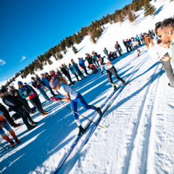 CHAMPIONNATS DE FRANCE DES CLUBS,LES SAISIES, FRANCE - APRIL 5: DAGUET Lolie April 5, 2026 in LES SAISIES, France. (Photo by Rodriguez Alexis / @Aleiks_photo)