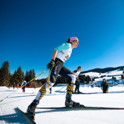 CHAMPIONNATS DE FRANCE DES CLUBS,LES SAISIES, FRANCE - APRIL 5: LYAUDET Margot April 5, 2026 in LES SAISIES, France. (Photo by Rodriguez Alexis / @Aleiks_photo)