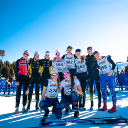 CHAMPIONNATS DE FRANCE DES CLUBS,LES SAISIES, FRANCE - JANUARY 1: TEAM January 1, 2000 in LES SAISIES, France. (Photo by Rodriguez Alexis / @Aleiks_photo)