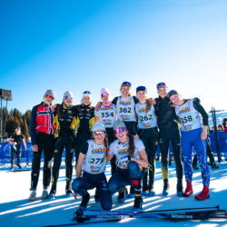 CHAMPIONNATS DE FRANCE DES CLUBS,LES SAISIES, FRANCE - JANUARY 1: TEAM January 1, 2000 in LES SAISIES, France. (Photo by Rodriguez Alexis / @Aleiks_photo)