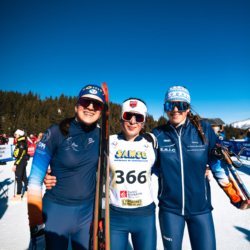 CHAMPIONNATS DE FRANCE DES CLUBS,LES SAISIES, FRANCE - JANUARY 1: TEAM January 1, 2000 in LES SAISIES, France. (Photo by Rodriguez Alexis / @Aleiks_photo)
