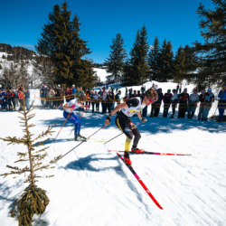 CHAMPIONNATS DE FRANCE DES CLUBS,LES SAISIES, FRANCE - APRIL 5: BERNA Valentin April 5, 2026 in LES SAISIES, France. (Photo by Rodriguez Alexis / @Aleiks_photo)