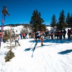 CHAMPIONNATS DE FRANCE DES CLUBS,LES SAISIES, FRANCE - APRIL 5: LAINE Victor April 5, 2026 in LES SAISIES, France. (Photo by Rodriguez Alexis / @Aleiks_photo)