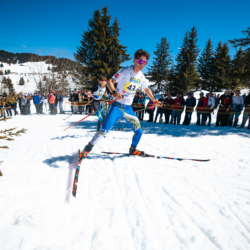 CHAMPIONNATS DE FRANCE DES CLUBS,LES SAISIES, FRANCE - APRIL 5: VERCUEIL Nans April 5, 2026 in LES SAISIES, France. (Photo by Rodriguez Alexis / @Aleiks_photo)
