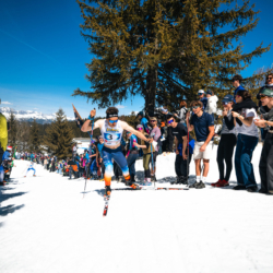 CHAMPIONNATS DE FRANCE DES CLUBS,LES SAISIES, FRANCE - APRIL 5: BELORGEY Yan April 5, 2026 in LES SAISIES, France. (Photo by Rodriguez Alexis / @Aleiks_photo)