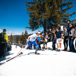 CHAMPIONNATS DE FRANCE DES CLUBS,LES SAISIES, FRANCE - APRIL 5: DEUFFIC Charly April 5, 2026 in LES SAISIES, France. (Photo by Rodriguez Alexis / @Aleiks_photo)