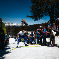 CHAMPIONNATS DE FRANCE DES CLUBS,LES SAISIES, FRANCE - APRIL 5: DESLOGES Mathis April 5, 2026 in LES SAISIES, France. (Photo by Rodriguez Alexis / @Aleiks_photo)