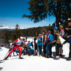 CHAMPIONNATS DE FRANCE DES CLUBS,LES SAISIES, FRANCE - APRIL 5: Fabien CLAUDE April 5, 2026 in LES SAISIES, France. (Photo by Rodriguez Alexis / @Aleiks_photo)