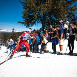 CHAMPIONNATS DE FRANCE DES CLUBS,LES SAISIES, FRANCE - APRIL 5: Fabien CLAUDE April 5, 2026 in LES SAISIES, France. (Photo by Rodriguez Alexis / @Aleiks_photo)