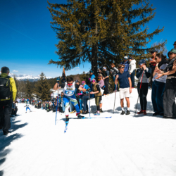 CHAMPIONNATS DE FRANCE DES CLUBS,LES SAISIES, FRANCE - APRIL 5: ROUSSET Gaspard April 5, 2026 in LES SAISIES, France. (Photo by Rodriguez Alexis / @Aleiks_photo)