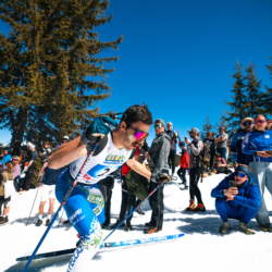 CHAMPIONNATS DE FRANCE DES CLUBS,LES SAISIES, FRANCE - APRIL 5: ROUSSET Gaspard April 5, 2026 in LES SAISIES, France. (Photo by Rodriguez Alexis / @Aleiks_photo)
