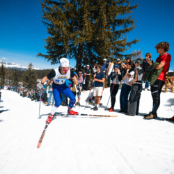 CHAMPIONNATS DE FRANCE DES CLUBS,LES SAISIES, FRANCE - APRIL 5: CULLET CALDERINI Victor April 5, 2026 in LES SAISIES, France. (Photo by Rodriguez Alexis / @Aleiks_photo)
