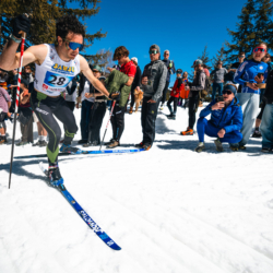 CHAMPIONNATS DE FRANCE DES CLUBS,LES SAISIES, FRANCE - APRIL 5: LAPIERRE Jules April 5, 2026 in LES SAISIES, France. (Photo by Rodriguez Alexis / @Aleiks_photo)