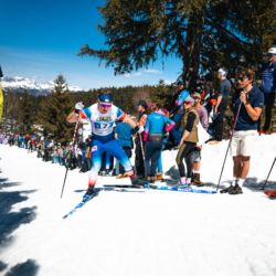 CHAMPIONNATS DE FRANCE DES CLUBS,LES SAISIES, FRANCE - APRIL 5: BLANC Mathieu April 5, 2026 in LES SAISIES, France. (Photo by Rodriguez Alexis / @Aleiks_photo)