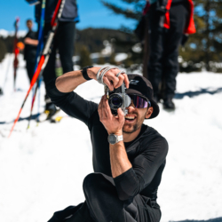 CHAMPIONNATS DE FRANCE DES CLUBS,LES SAISIES, FRANCE - APRIL 5: CHARLIE ROUSSET April 5, 2026 in LES SAISIES, France. (Photo by Rodriguez Alexis / @Aleiks_photo)