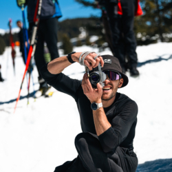 CHAMPIONNATS DE FRANCE DES CLUBS,LES SAISIES, FRANCE - APRIL 5: CHARLIE ROUSSET April 5, 2026 in LES SAISIES, France. (Photo by Rodriguez Alexis / @Aleiks_photo)