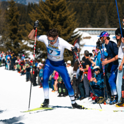 CHAMPIONNATS DE FRANCE DES CLUBS,LES SAISIES, FRANCE - APRIL 5: DESLOGES Mathis April 5, 2026 in LES SAISIES, France. (Photo by Rodriguez Alexis / @Aleiks_photo)
