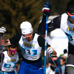 CHAMPIONNATS DE FRANCE DES CLUBS,LES SAISIES, FRANCE - APRIL 5: CULLET CALDERINI Victor April 5, 2026 in LES SAISIES, France. (Photo by Rodriguez Alexis / @Aleiks_photo)