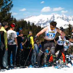 CHAMPIONNATS DE FRANCE DES CLUBS,LES SAISIES, FRANCE - APRIL 5: MALGRAND Hugo April 5, 2026 in LES SAISIES, France. (Photo by Rodriguez Alexis / @Aleiks_photo)