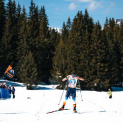 CHAMPIONNATS DE FRANCE DES CLUBS,LES SAISIES, FRANCE - APRIL 5: BELORGEY Yan April 5, 2026 in LES SAISIES, France. (Photo by Rodriguez Alexis / @Aleiks_photo)