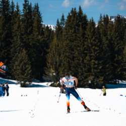 CHAMPIONNATS DE FRANCE DES CLUBS,LES SAISIES, FRANCE - APRIL 5: BELORGEY Yan April 5, 2026 in LES SAISIES, France. (Photo by Rodriguez Alexis / @Aleiks_photo)