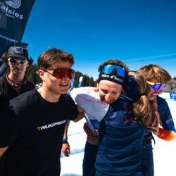 CHAMPIONNATS DE FRANCE DES CLUBS,LES SAISIES, FRANCE - APRIL 5: BELORGEY Yan April 5, 2026 in LES SAISIES, France. (Photo by Rodriguez Alexis / @Aleiks_photo)