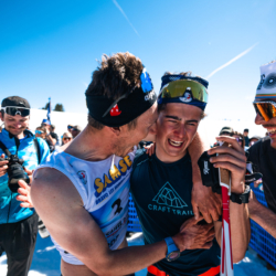 CHAMPIONNATS DE FRANCE DES CLUBS,LES SAISIES, FRANCE - APRIL 5: BELORGEY Yan, COTTAZ Gaspard April 5, 2026 in LES SAISIES, France. (Photo by Rodriguez Alexis / @Aleiks_photo)