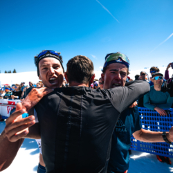 CHAMPIONNATS DE FRANCE DES CLUBS,LES SAISIES, FRANCE - APRIL 5: BELORGEY Yan, COTTAZ Gaspard April 5, 2026 in LES SAISIES, France. (Photo by Rodriguez Alexis / @Aleiks_photo)
