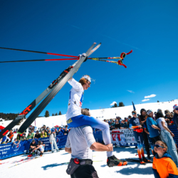 CHAMPIONNATS DE FRANCE DES CLUBS,LES SAISIES, FRANCE - APRIL 5: DEUFFIC Charly April 5, 2026 in LES SAISIES, France. (Photo by Rodriguez Alexis / @Aleiks_photo)