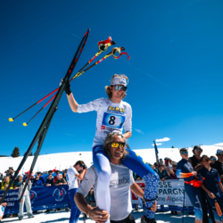 CHAMPIONNATS DE FRANCE DES CLUBS,LES SAISIES, FRANCE - APRIL 5: DEUFFIC Charly April 5, 2026 in LES SAISIES, France. (Photo by Rodriguez Alexis / @Aleiks_photo)