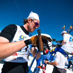 CHAMPIONNATS DE FRANCE DES CLUBS,LES SAISIES, FRANCE - APRIL 5: CULLET CALDERINI Victor April 5, 2026 in LES SAISIES, France. (Photo by Rodriguez Alexis / @Aleiks_photo)