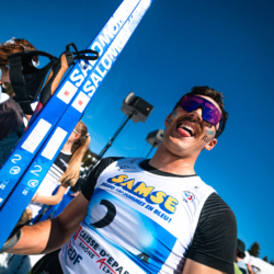 CHAMPIONNATS DE FRANCE DES CLUBS,LES SAISIES, FRANCE - APRIL 5: ROUSSET Gaspard April 5, 2026 in LES SAISIES, France. (Photo by Rodriguez Alexis / @Aleiks_photo)