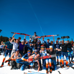 CHAMPIONNATS DE FRANCE DES CLUBS,LES SAISIES, FRANCE - APRIL 5: TEAM April 5, 2026 in LES SAISIES, France. (Photo by Rodriguez Alexis / @Aleiks_photo)