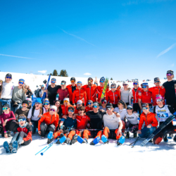CHAMPIONNATS DE FRANCE DES CLUBS,LES SAISIES, FRANCE - APRIL 5: TEAM April 5, 2026 in LES SAISIES, France. (Photo by Rodriguez Alexis / @Aleiks_photo)