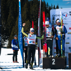 CHAMPIONNATS DE FRANCE DES CLUBS,LES SAISIES, FRANCE - APRIL 5: PODIUM April 5, 2026 in LES SAISIES, France. (Photo by Rodriguez Alexis / @Aleiks_photo)
