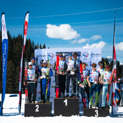 CHAMPIONNATS DE FRANCE DES CLUBS,LES SAISIES, FRANCE - APRIL 5: PODIUM April 5, 2026 in LES SAISIES, France. (Photo by Rodriguez Alexis / @Aleiks_photo)