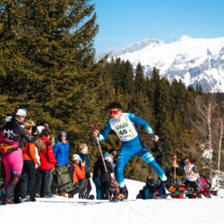 CHAMPIONNATS DE FRANCE DES CLUBS,LES SAISIES, FRANCE - APRIL 5: FLEURY Sacha April 5, 2026 in LES SAISIES, France. (Photo by Rodriguez Alexis / @Aleiks_photo)