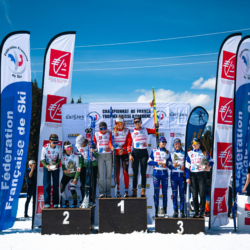 CHAMPIONNATS DE FRANCE DES CLUBS,LES SAISIES, FRANCE - APRIL 5: PODIUM April 5, 2026 in LES SAISIES, France. (Photo by Rodriguez Alexis / @Aleiks_photo)